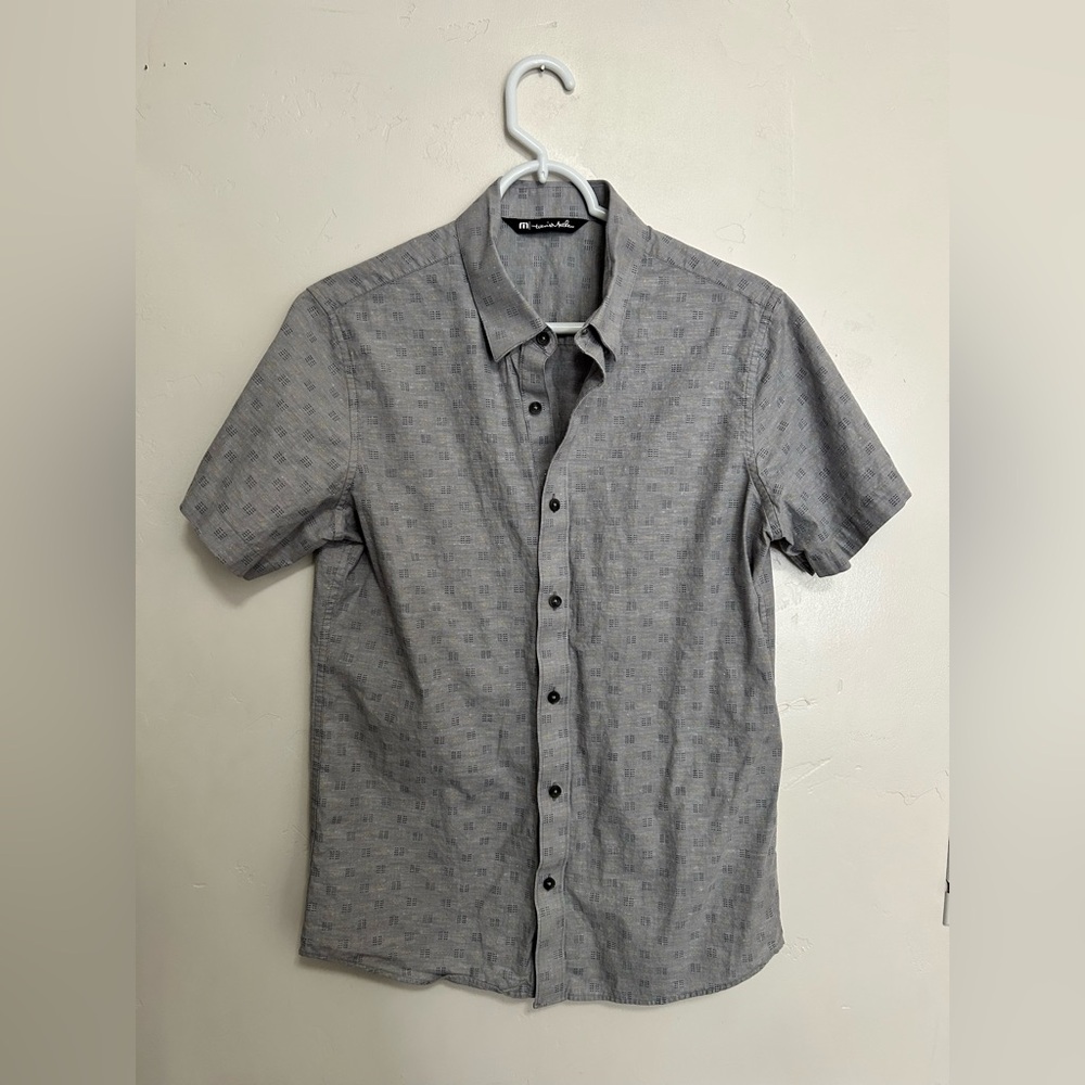 Travis Mathew‎ bocce ball short sleeve button up size small